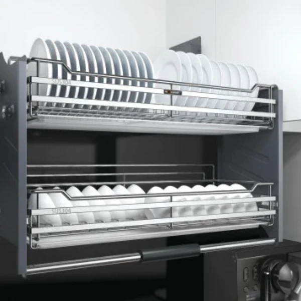 04 ưu điểm của giá bát nâng hạ so với giá bát cố định